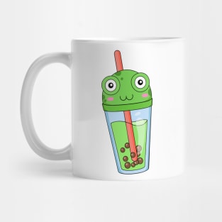 Anime Frog Bubble Tea Milk Mug